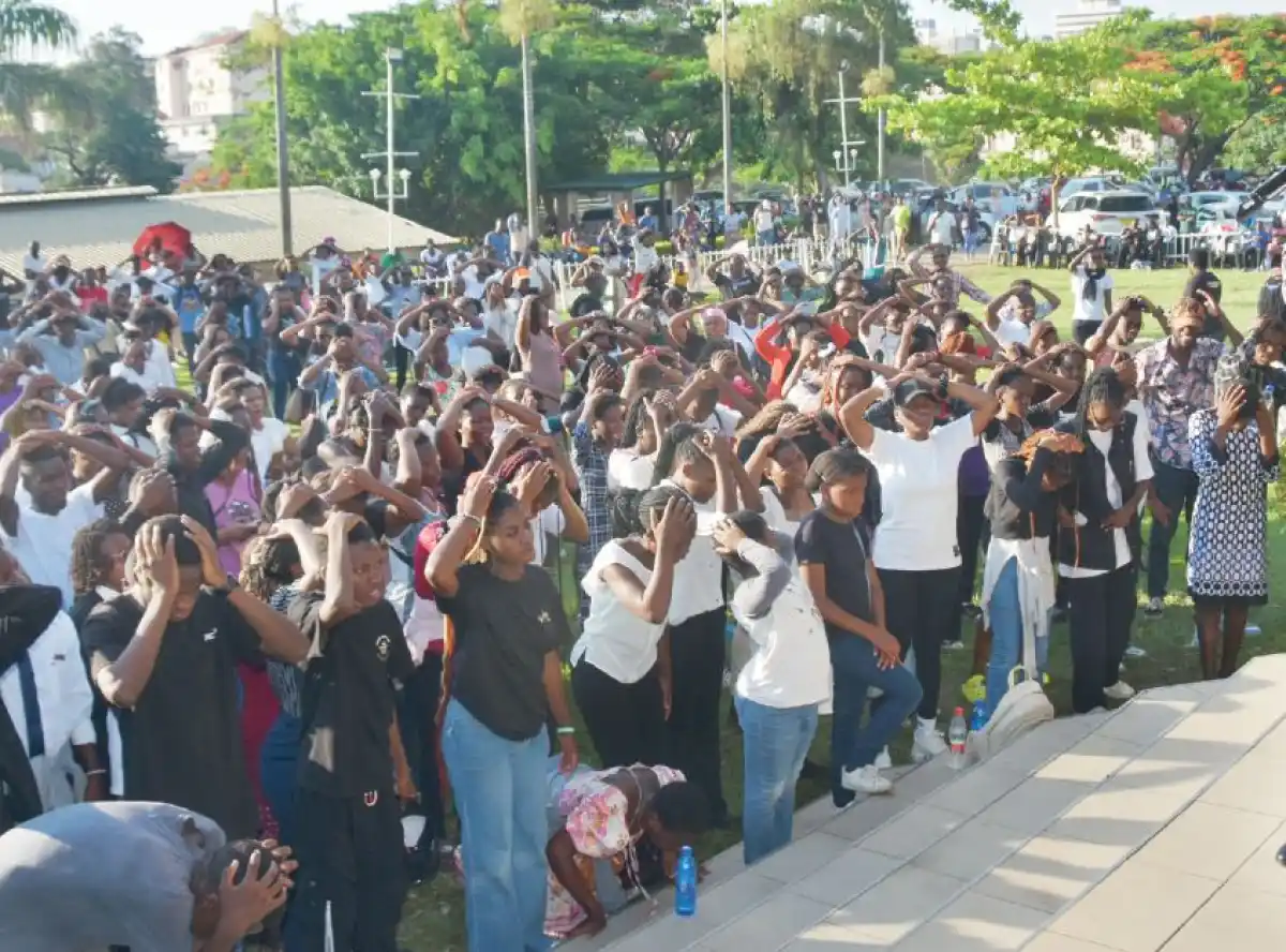  Heaven comes down at Gospel Salvation Concert-Malawi Musik