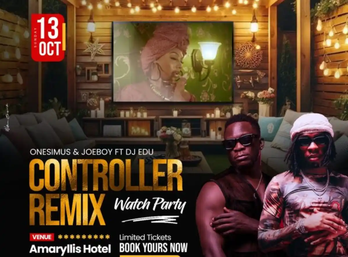 ONESIMUS, JOEBOY SET TO PREMIERE “CONTROLLER REMIX” AT STAKEOUT WATCH PARTY-Malawi Musik