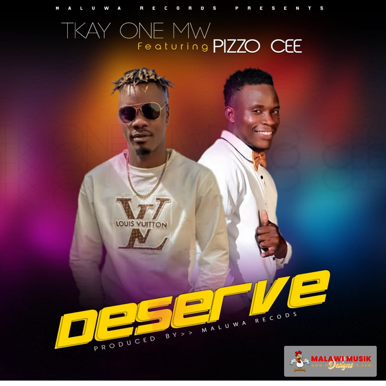 T Kay One Mw - Deserve Ft Pizzo Cee (Prod. Maluwa Records)