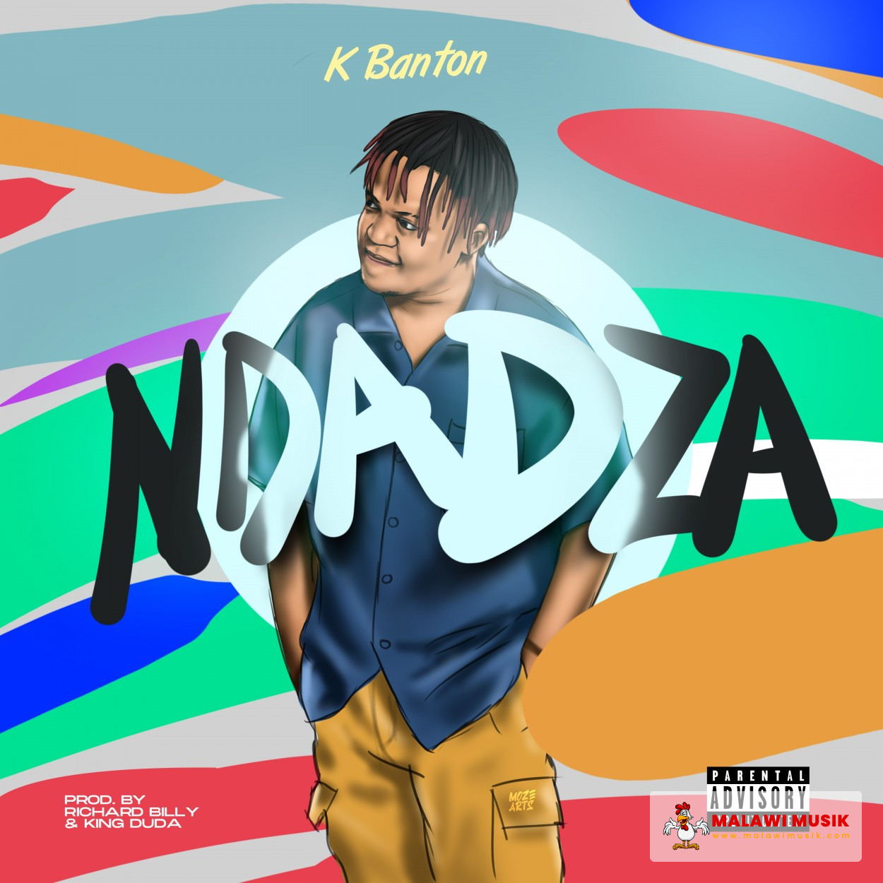 K Banton-K Banton - Ndadza (Prod. Richard Billy & King Duda)-song artwork cover